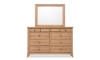 Picture of Trisha Todays Traditions Hickory 3-Piece King Panel Bedroom Set