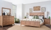 Picture of Trisha Todays Traditions Hickory 3-Piece King Panel Bedroom Set