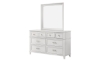 Picture of Waterpointe White 3-Piece King Panel Bedroom Set
