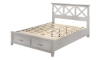 Picture of Waterpointe Gray King Panel Storage Bed