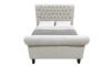 Picture of Harper Linen Upholstered Queen Sleigh Bed