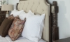 Picture of Post & Beam Charleston Almond Upholstered Queen Bed