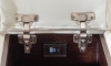 Picture of Plymouth White Leather 6-Piece Power Sectional