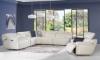 Picture of Plymouth White Leather Power Recliner
