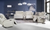 Picture of Plymouth White Leather Power Recliner