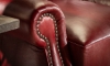 Picture of Gunnison Red Leather Loveseat