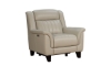 Picture of Kimball Cream Leather Dual Power Recliner