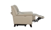 Picture of Kimball Cream Leather Dual Power Recliner