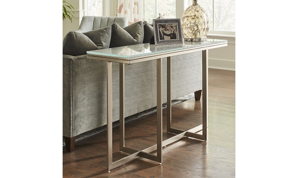 Picture of Eliza White Media Console Table