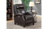 Picture of Barrett Coffee Leather Dual Power Recliner