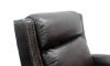 Picture of Barrett Coffee Leather Dual Power Recliner