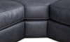Picture of Matera Shale Leather 3-Piece Sectional